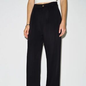 Reformation Black Mason Pant